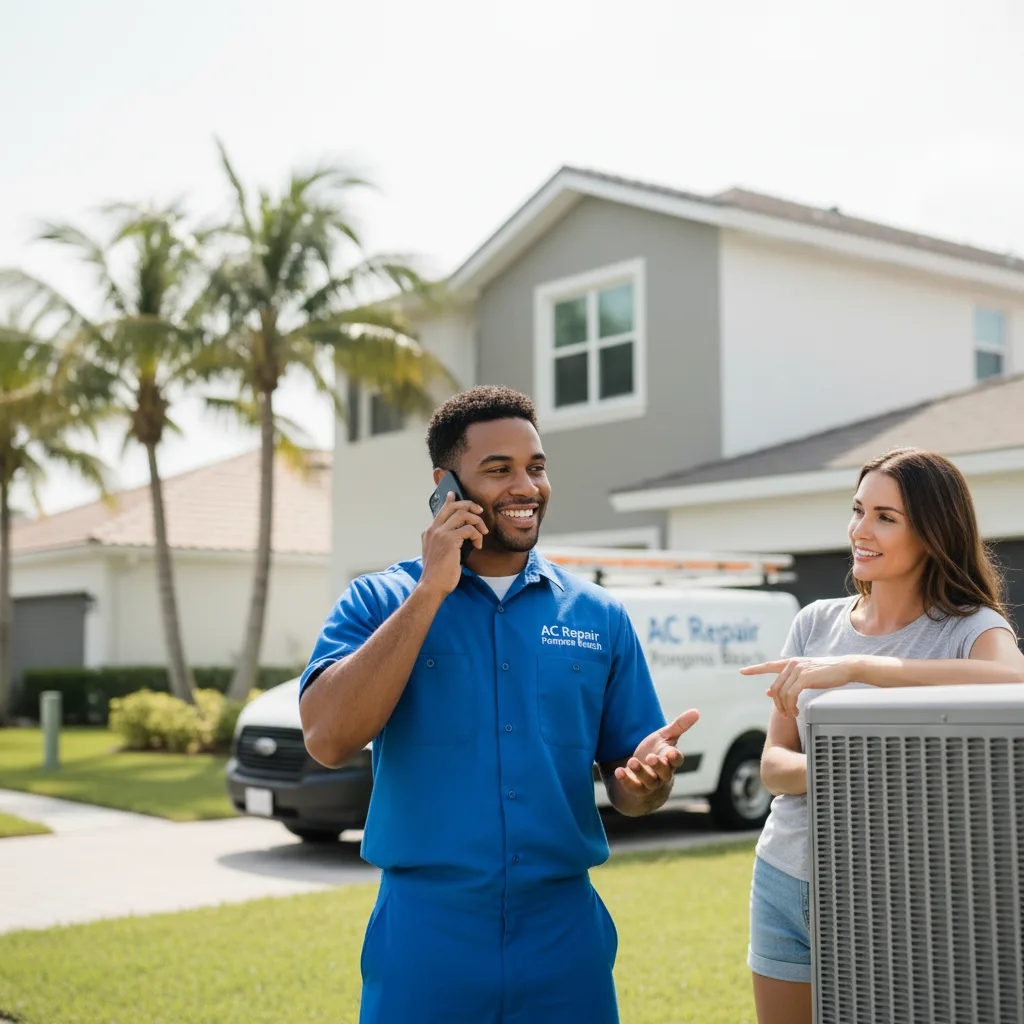 AC Repair Pompano Beach customer support in Union City
